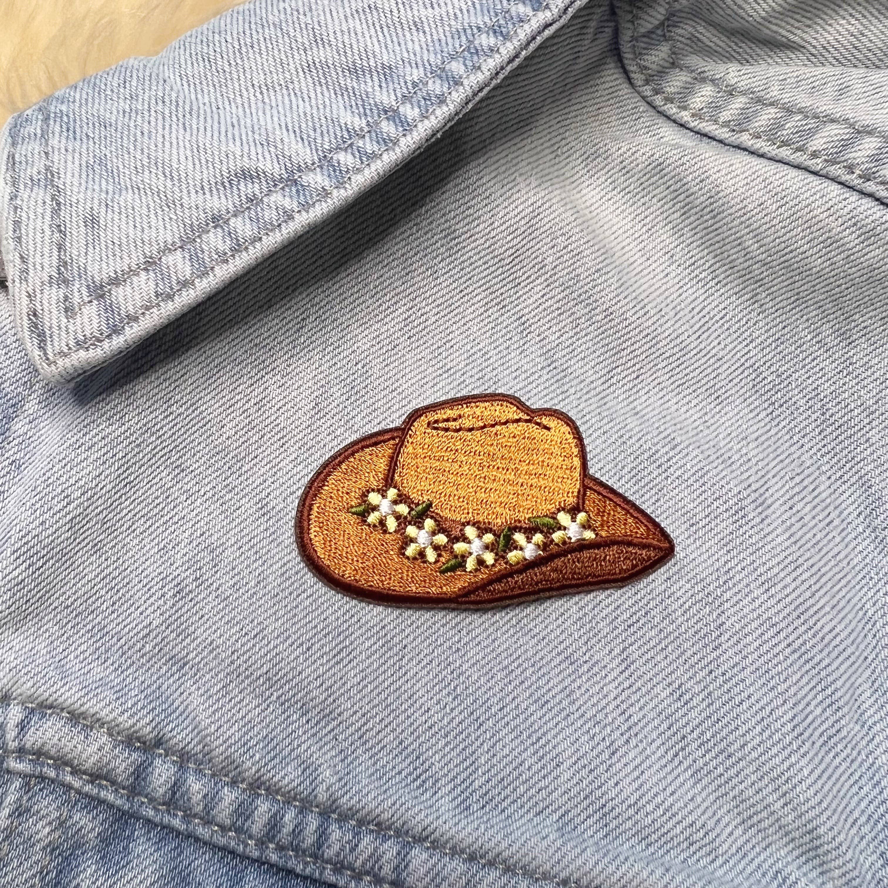 Cowgirl Hat Patch