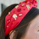 Fan Gear Football Headband - Red [Brianna Cannon]