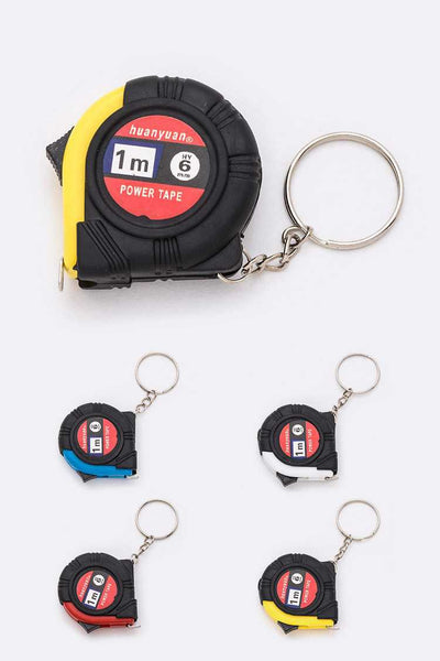 Small Measuring Tape Key Chain Set – Pink Creek