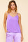 Aviva Recycled Double Strap Cami Mindful Mauve