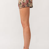 Sofia Floral Print Jacquard Skort Multi