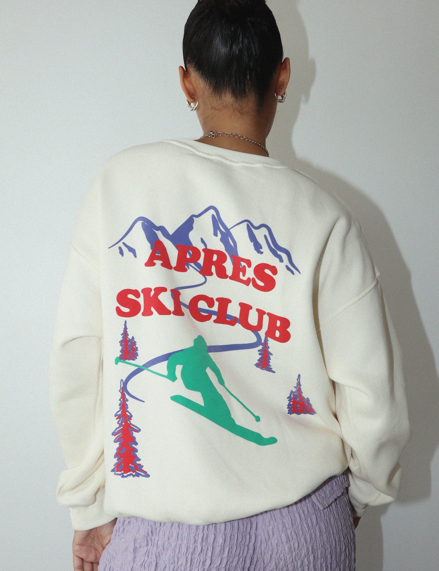 Apres Ski Club Pullover Top Cream