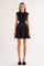 Raven Sequin Cut Out Dress Black