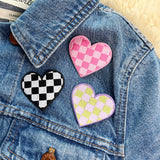 Checker Heart Patch