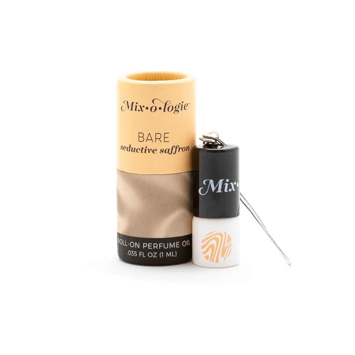 BARE (SEDUCTIVE SAFFRON) - MINI ROLLERBALL KEYCHAIN (1 ML)