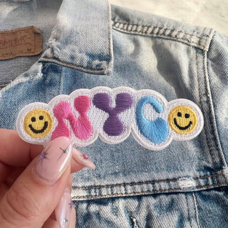 NYC Smiley Patch