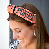 OSU Pokes Cross Stitch Headband