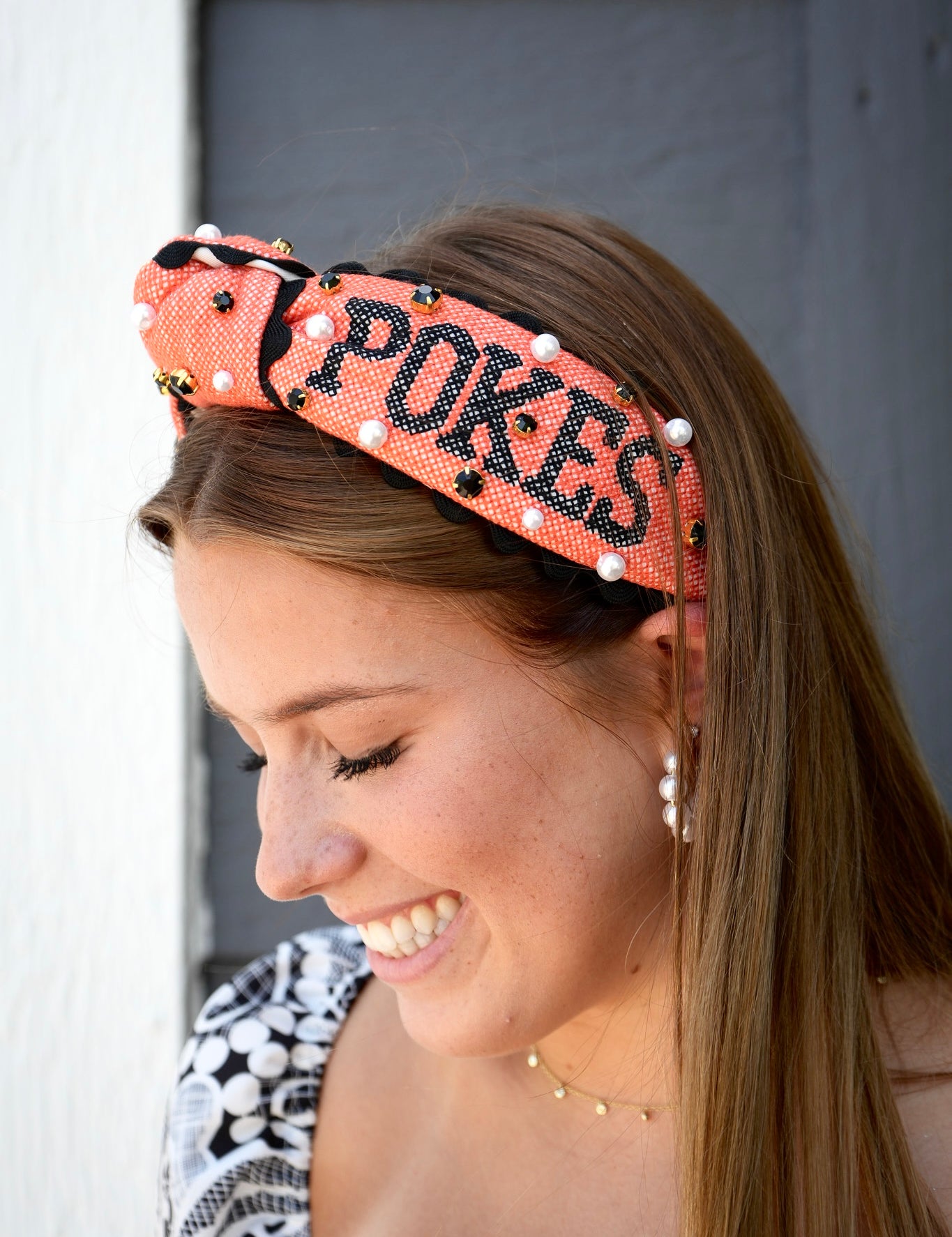 OSU Pokes Cross Stitch Headband