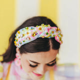 Multicolor Gingham Headband [Brianna Cannon]