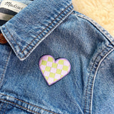 Checker Heart Patch