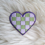 Checker Heart Patch