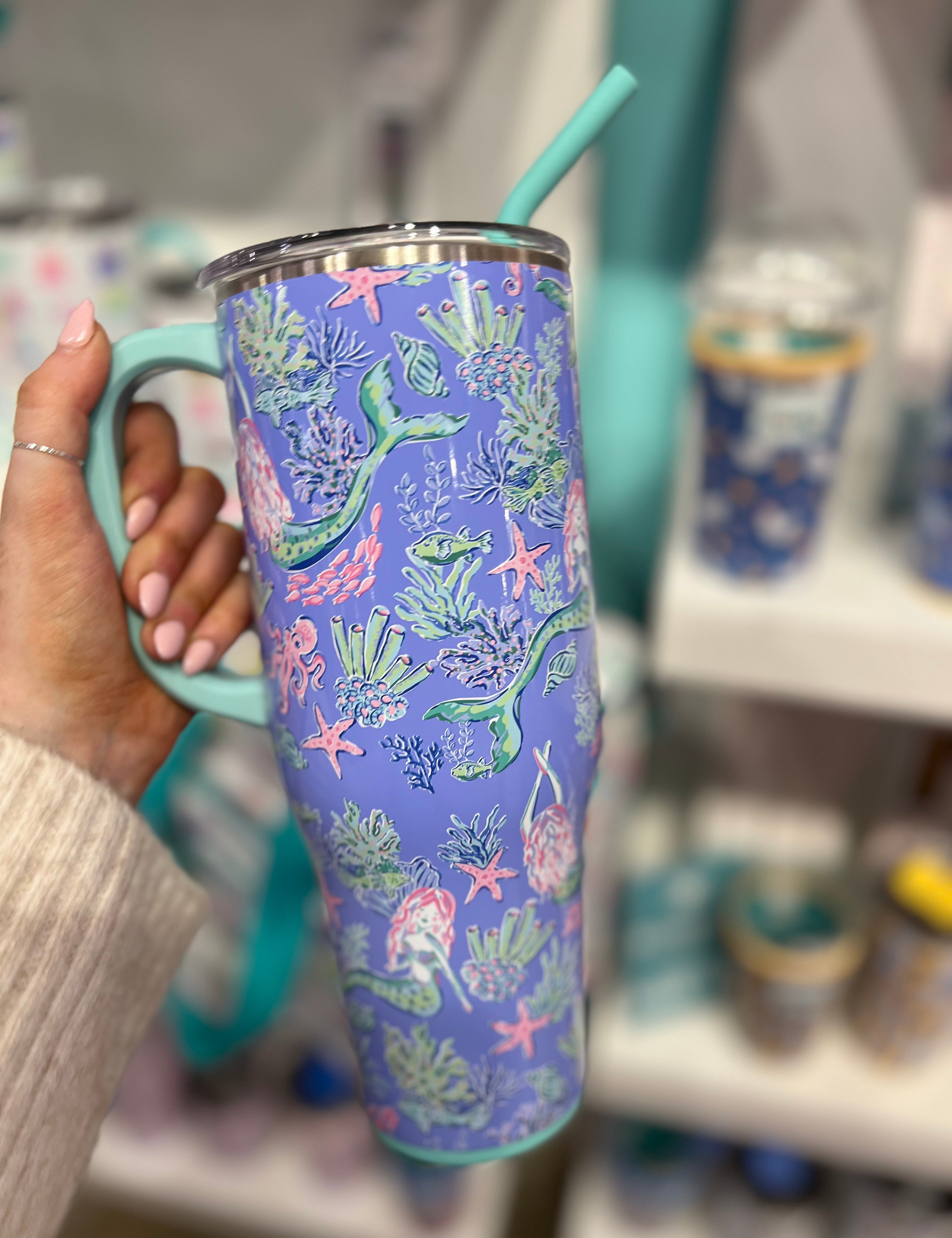 Under the Sea Mega Mug Tumbler with Straw (40oz)