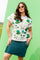 St. Patrick’s Day Sunglass, Hat & Headband Tee - White [Queen of Sparkles]