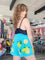 Scattered Lemon Shorts Aqua Queen of Sparkles