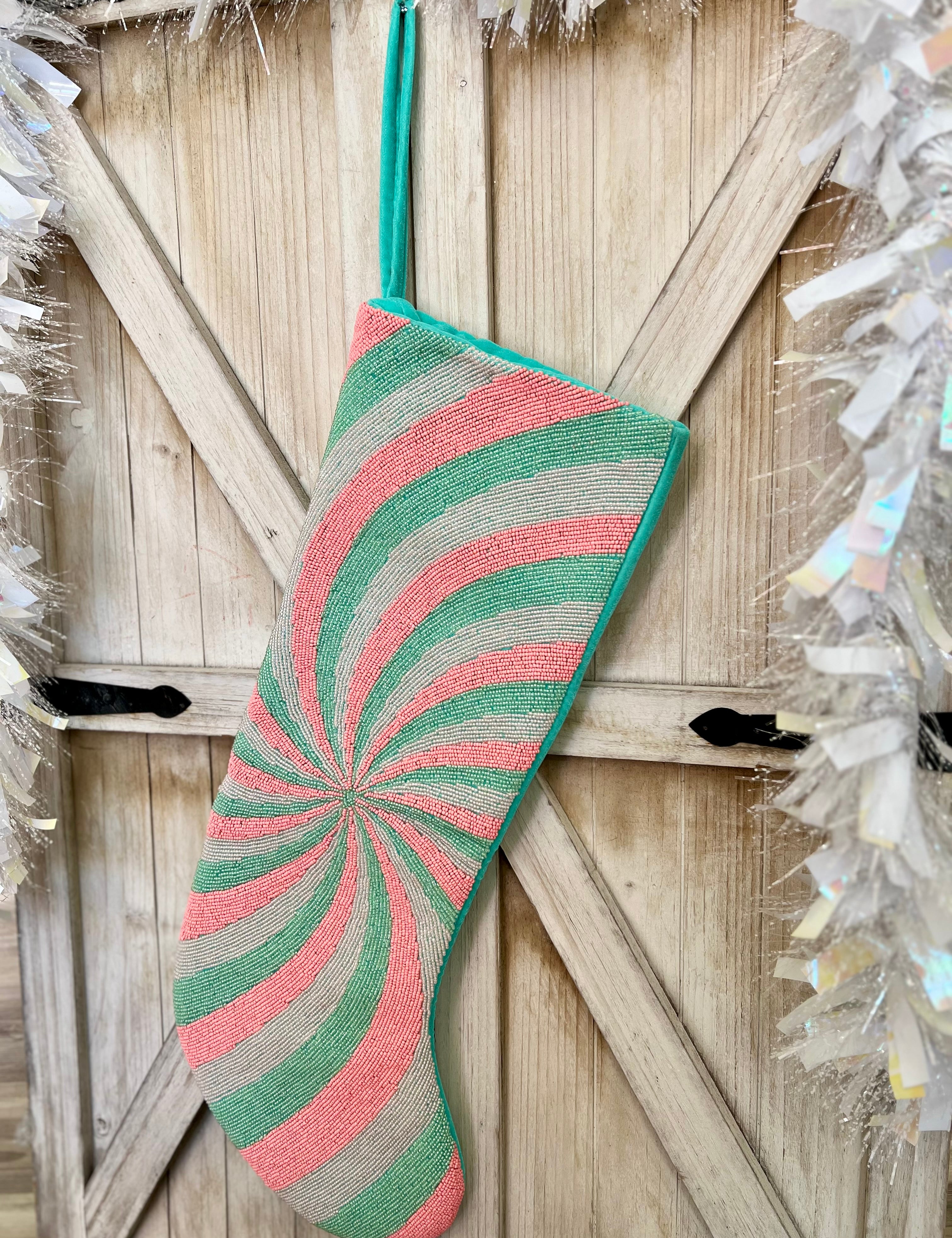 ITES x Sami Riccioli x Queen of Sparkles Multi Swirls Stocking