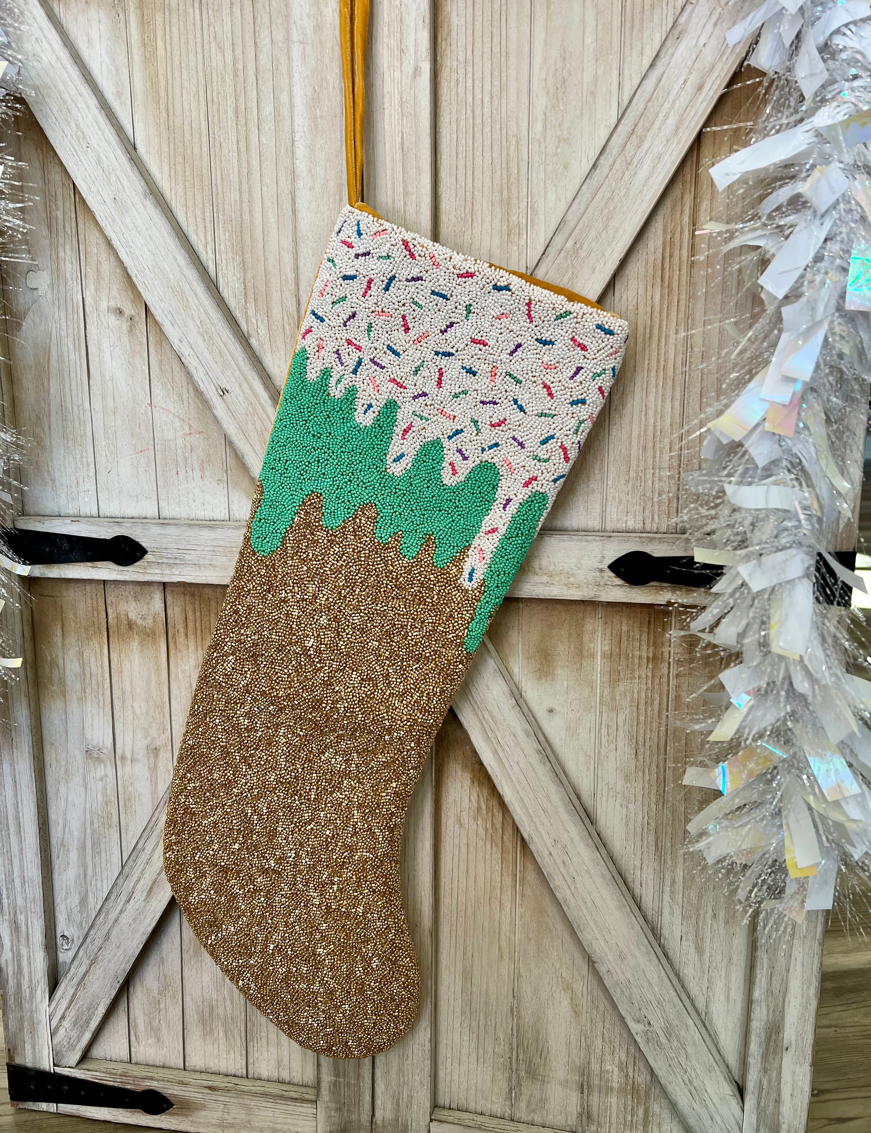 ITES x Sami Riccioli x Queen of Sparkles Gold Sprinkles Stocking