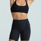 High Rise Zone Smoothing Shorts Black