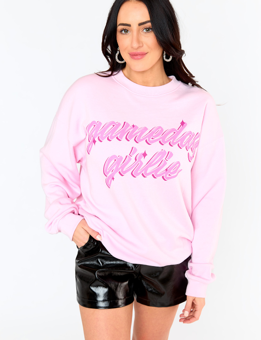 BuddyLove Vickie Gameday Girlie Sweatshirt