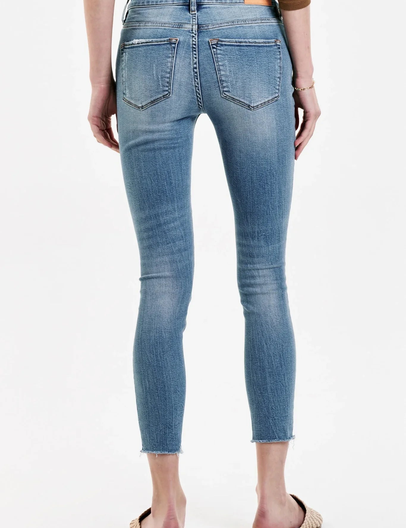 Gisele High Rise Skinny Ankle - Tahiti [Dear John Denim]