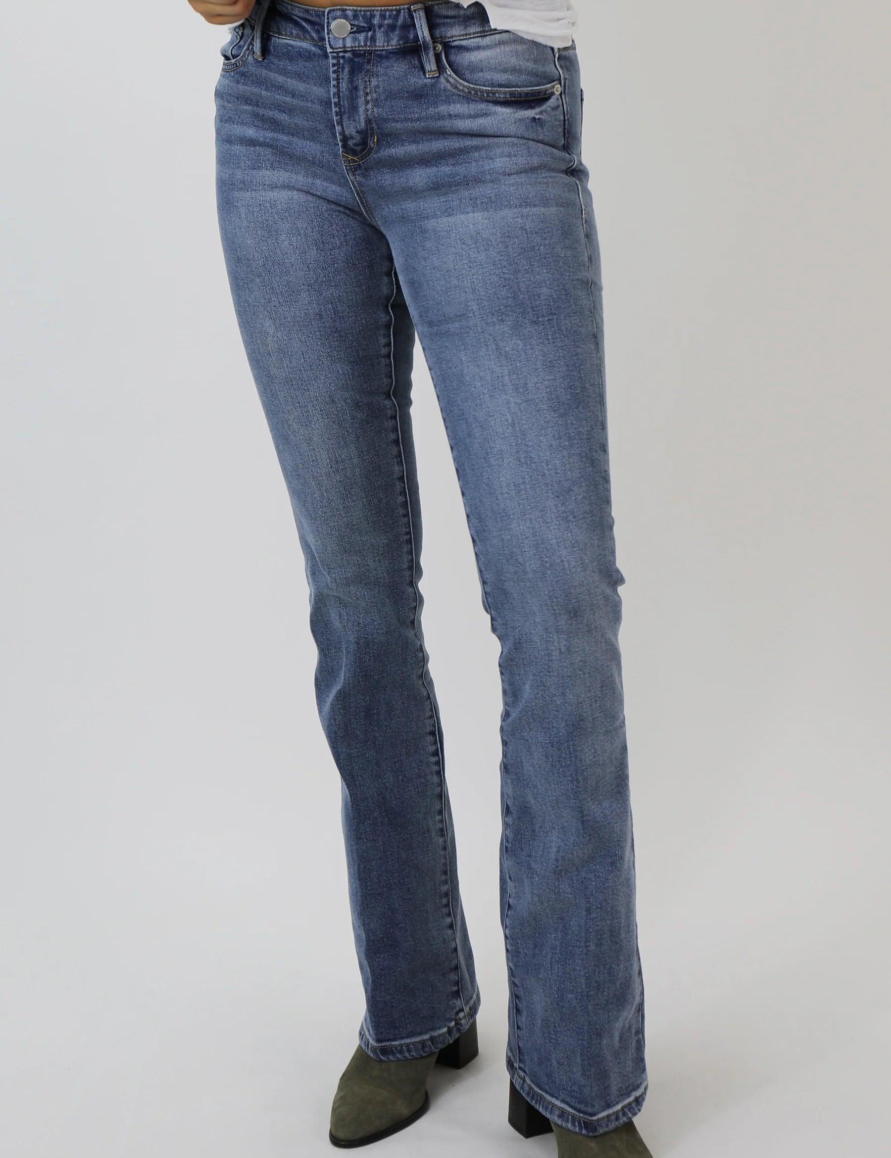 Jaxtyn High Rise Bootcut - Waikiki [Dear John Denim]