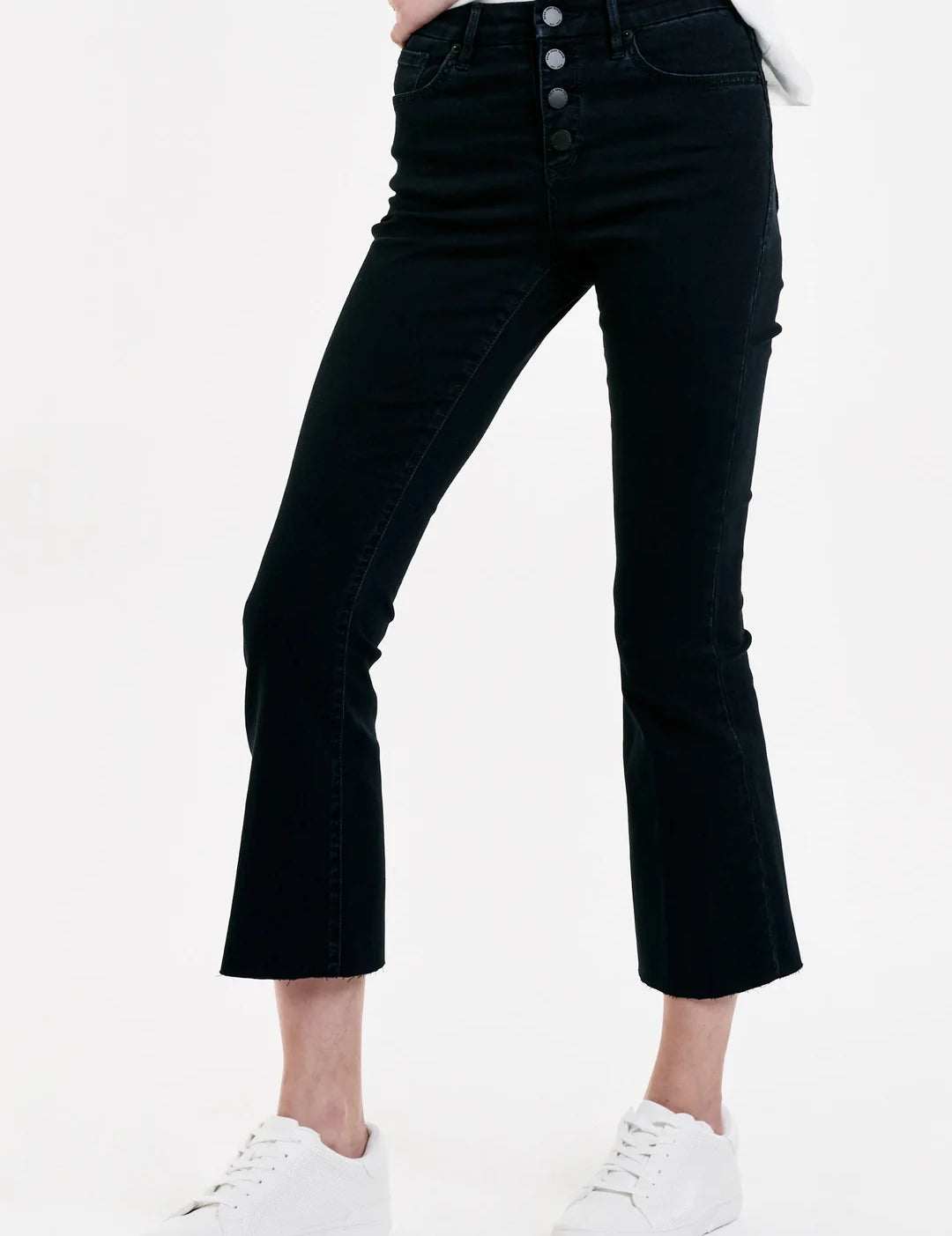 Jeanne Super High Rise Cropped Flare - Yorkville [Dear John Denim]