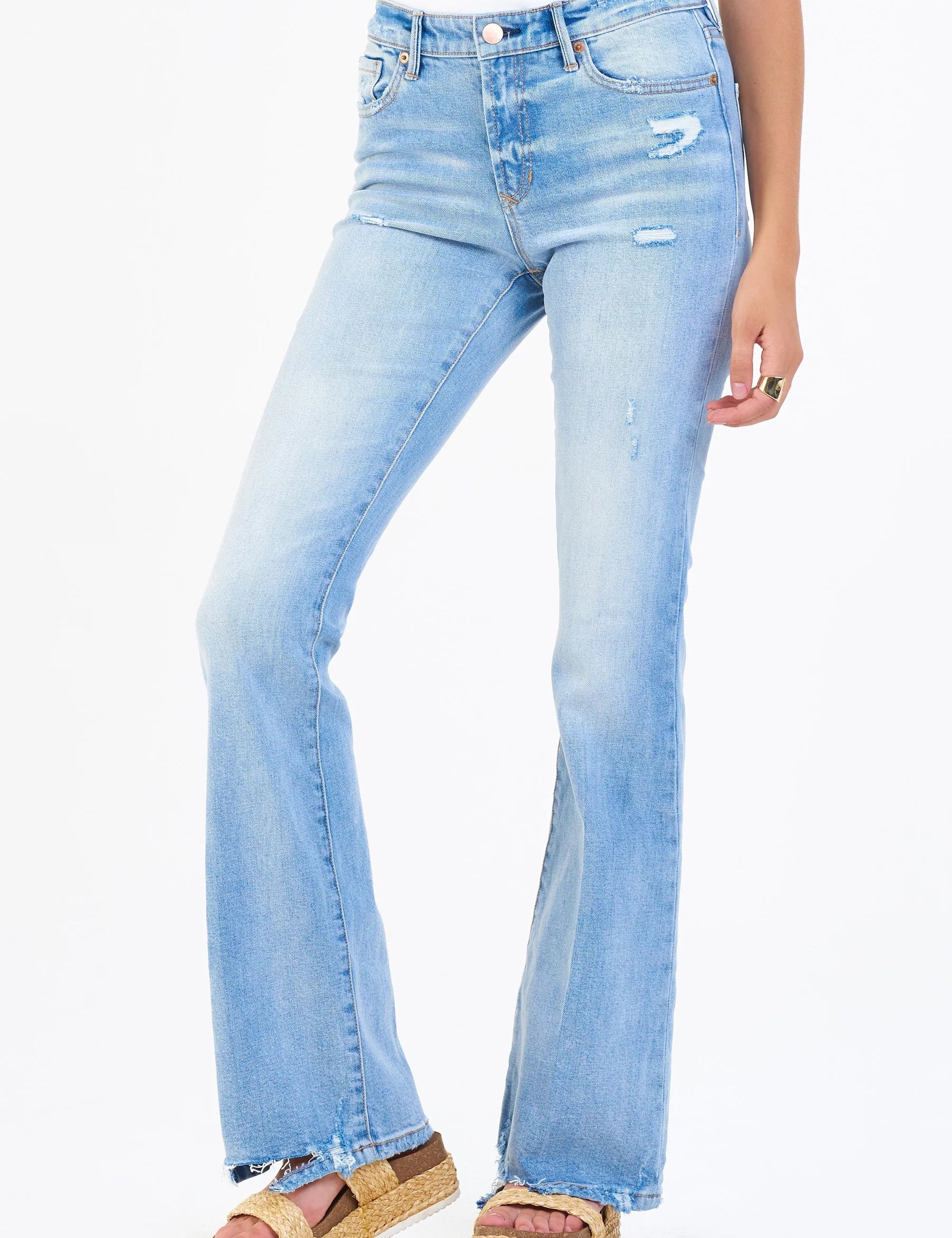 Rosa High Rise Flare Jeans - Otis [Dear John Denim]