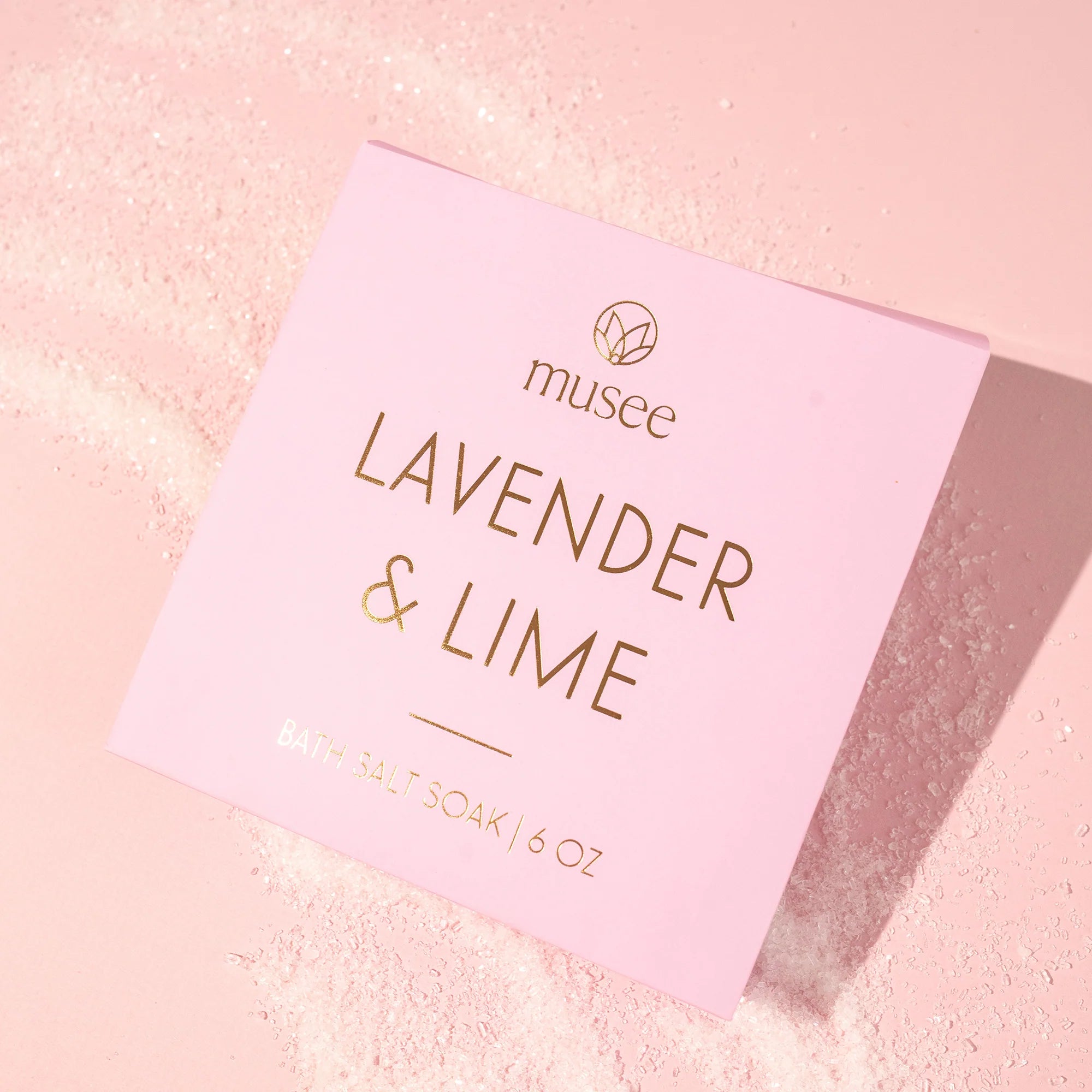 Lavender & Lime Mini Bath Salt Soak - Musee