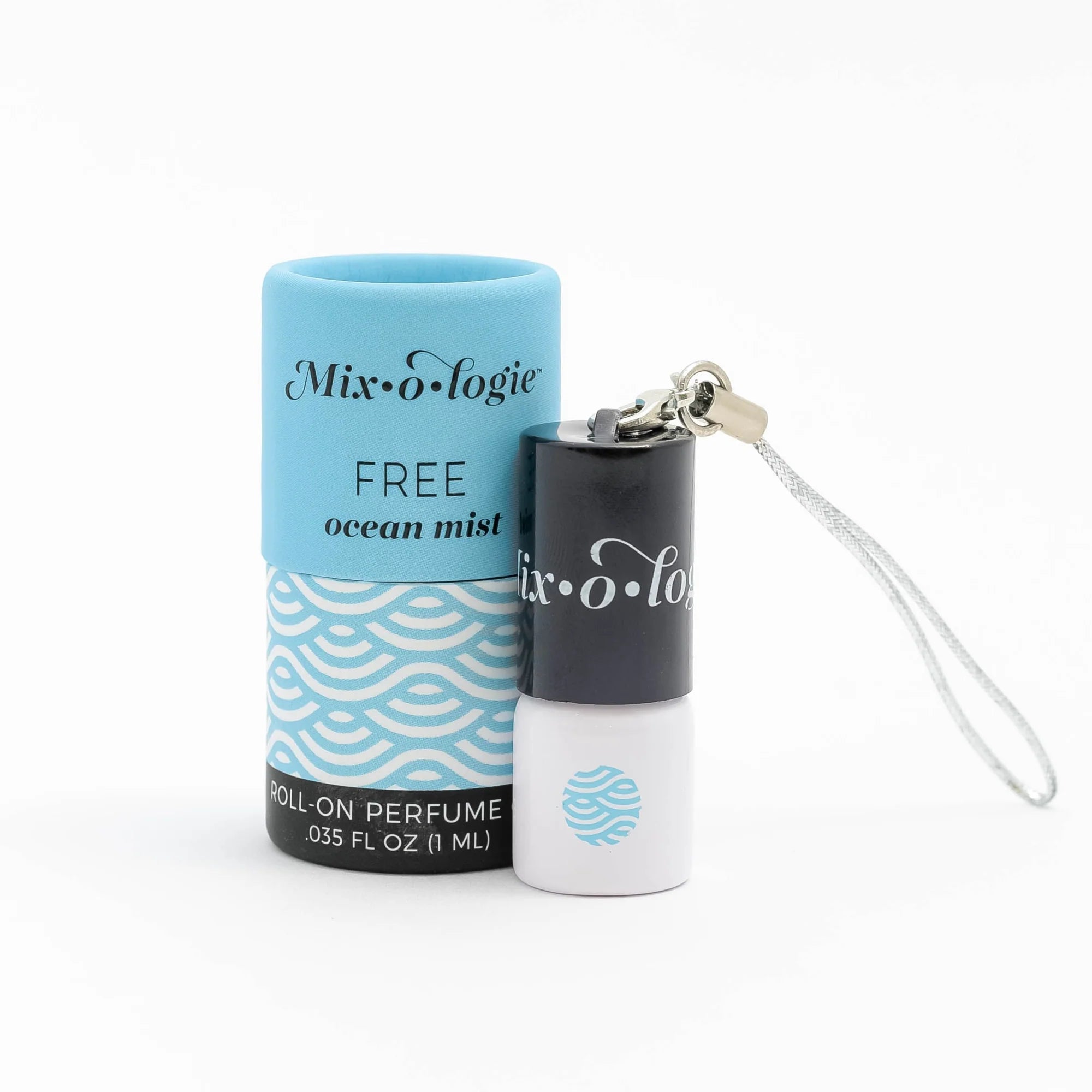 FREE (OCEAN MIST) -MINI ROLLERBALL PERFUME KEYCHAIN (1 ML)