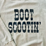 Boot Scootin' Long Sleeve Tee Camel