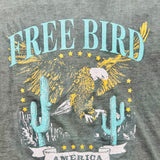 Free Bird America Tee Black
