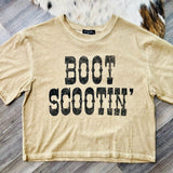 Boot Scootin Tee Taupe