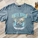 Free Bird America Tee Black
