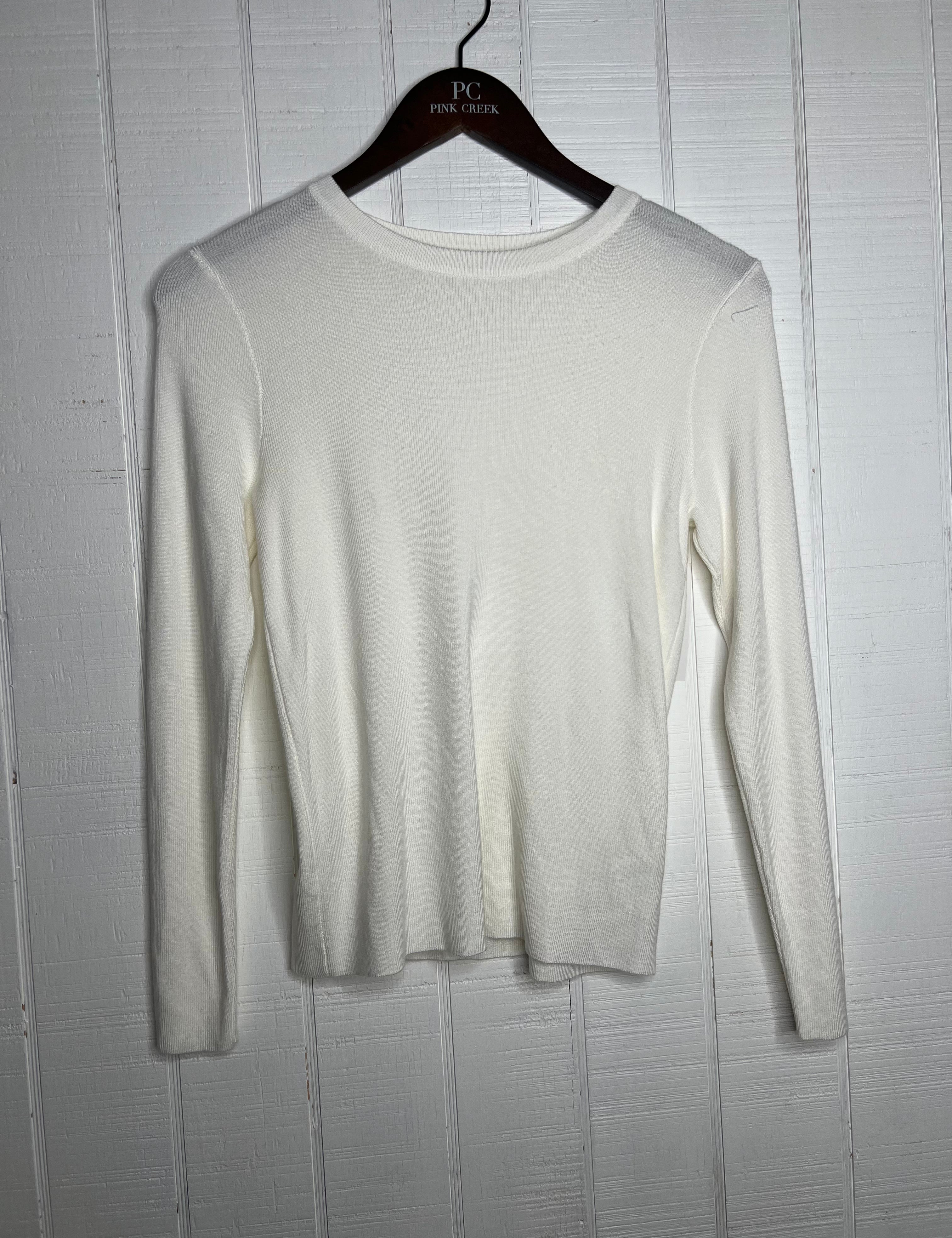 Alexi Long Sleeve Crewneck Off White