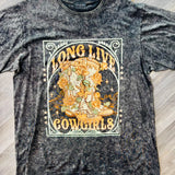 Long Live Cowgirls Tee Black