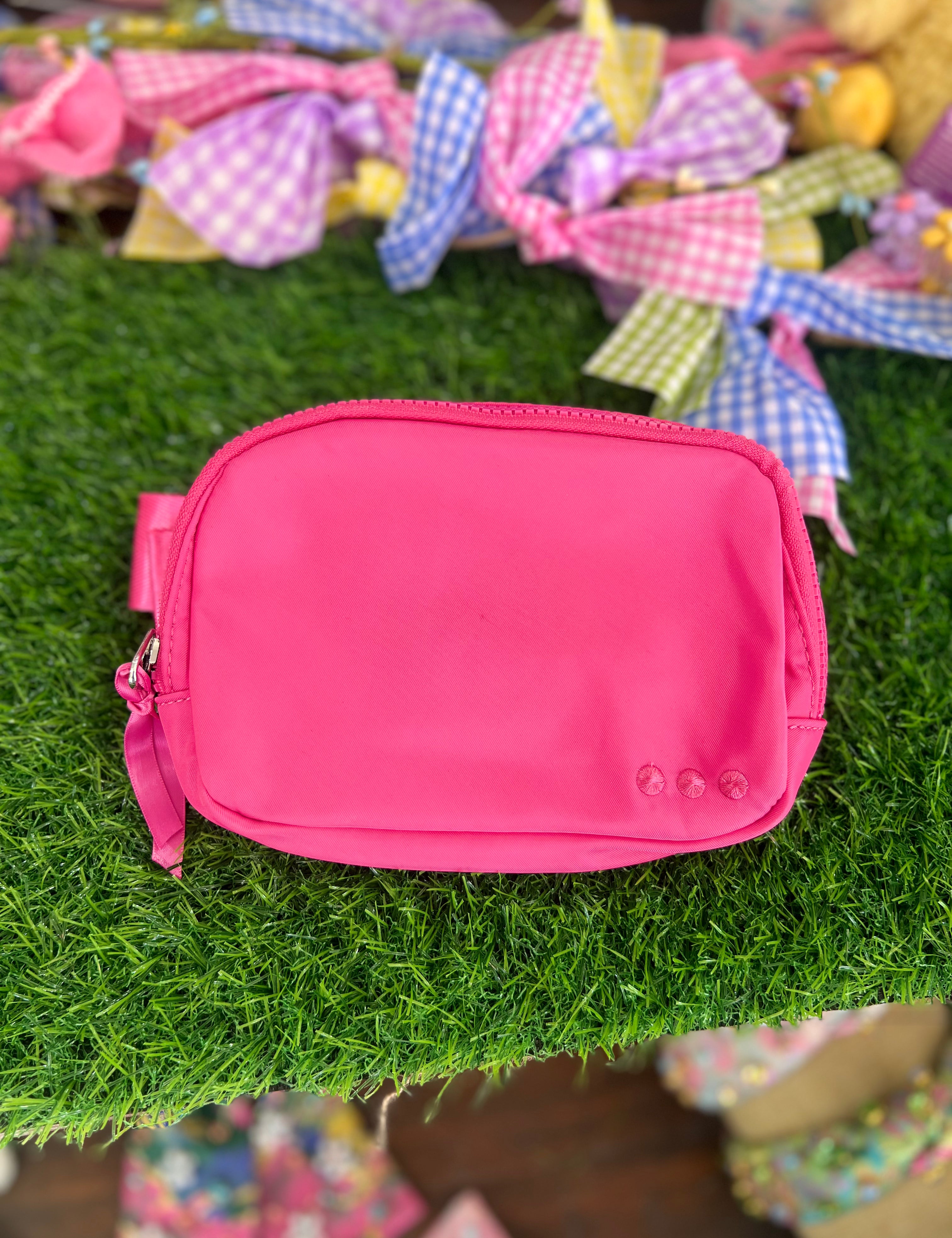 Nadya Nylon Bum Bag Fuchsia