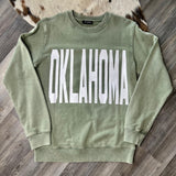 Oklahoma Long Sleeve Tee Olive