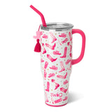 Let's Go Girls Mega Mug Tumbler with Straw (40oz)