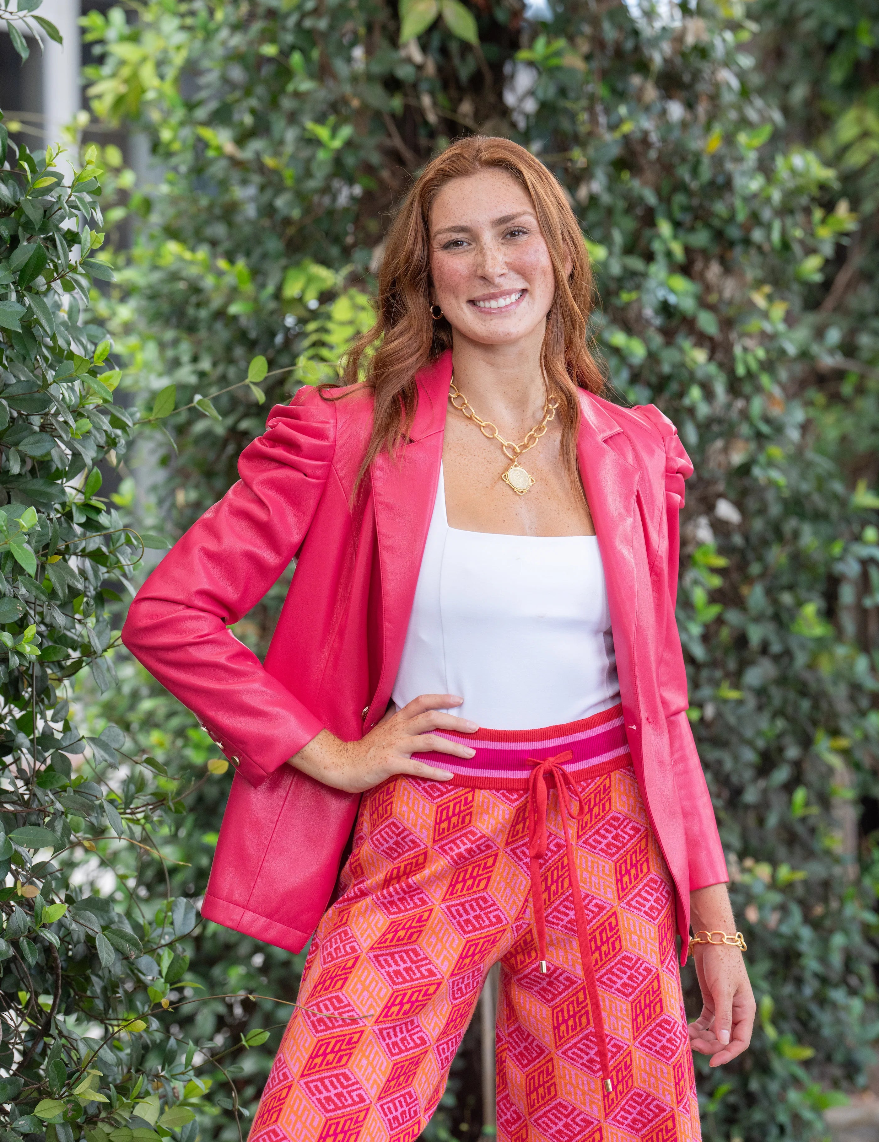 Bradshaw Blazer - Rose Red [Emily McCarthy]