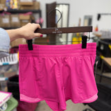 Amber High Rise Exercise Shorts Sonic Pink