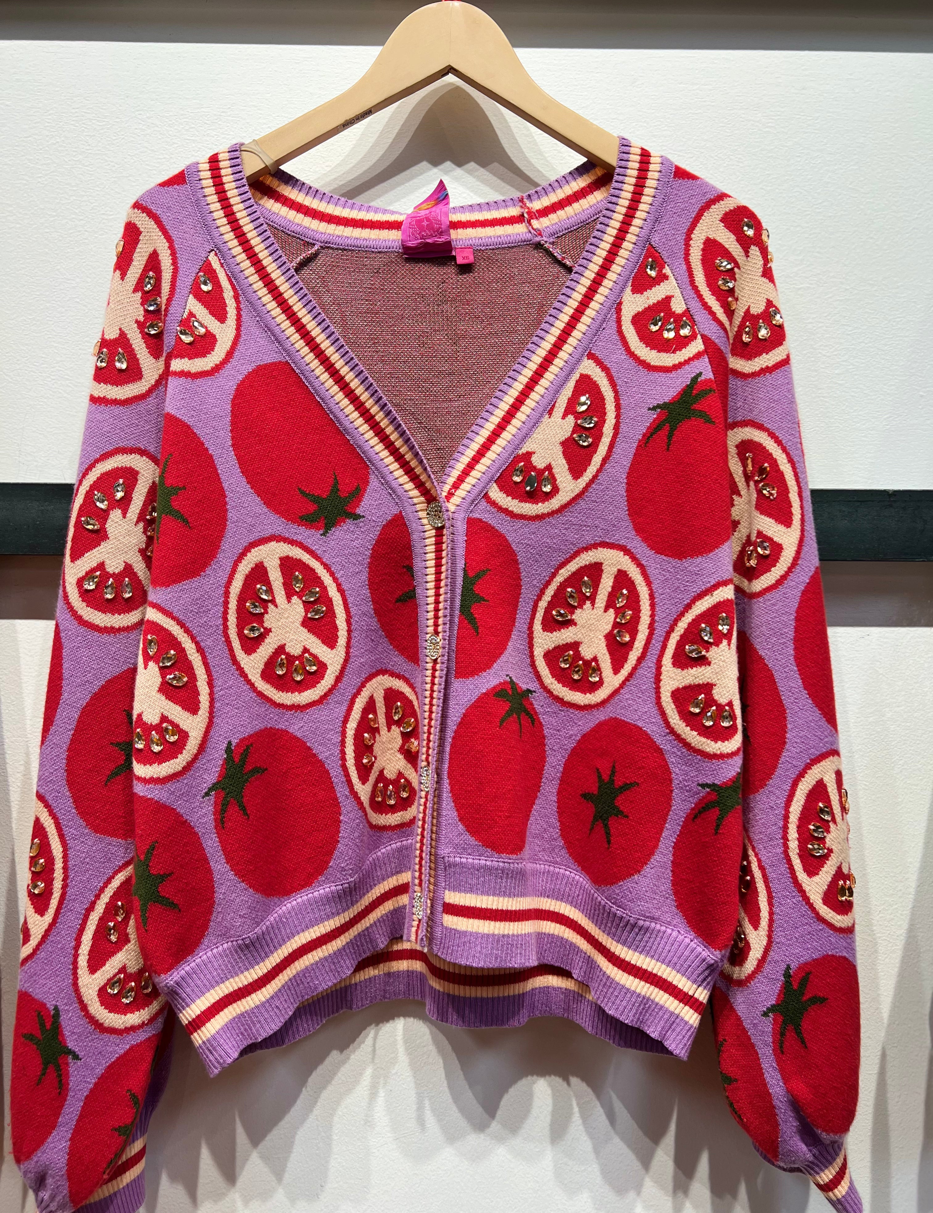 Tomato Cardigan - Lavender [Queen of Sparkles]