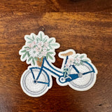 Floral Bike Patch