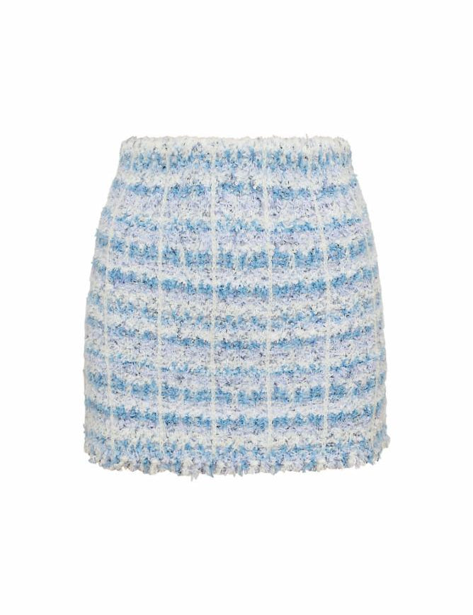 Eunicette Skirt - Glacier Sky [LoveShackFancy]