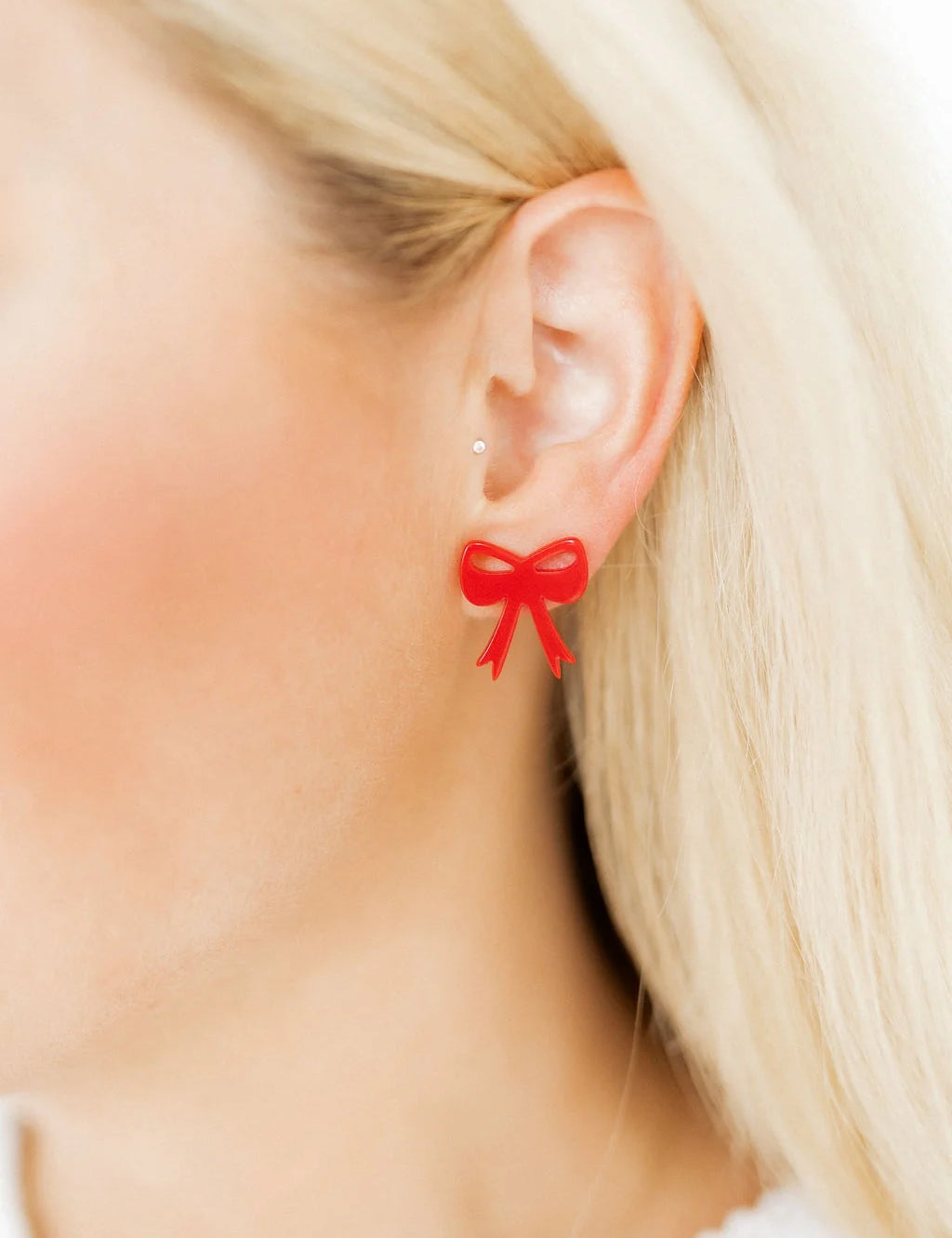 Sophia True Red Earrings