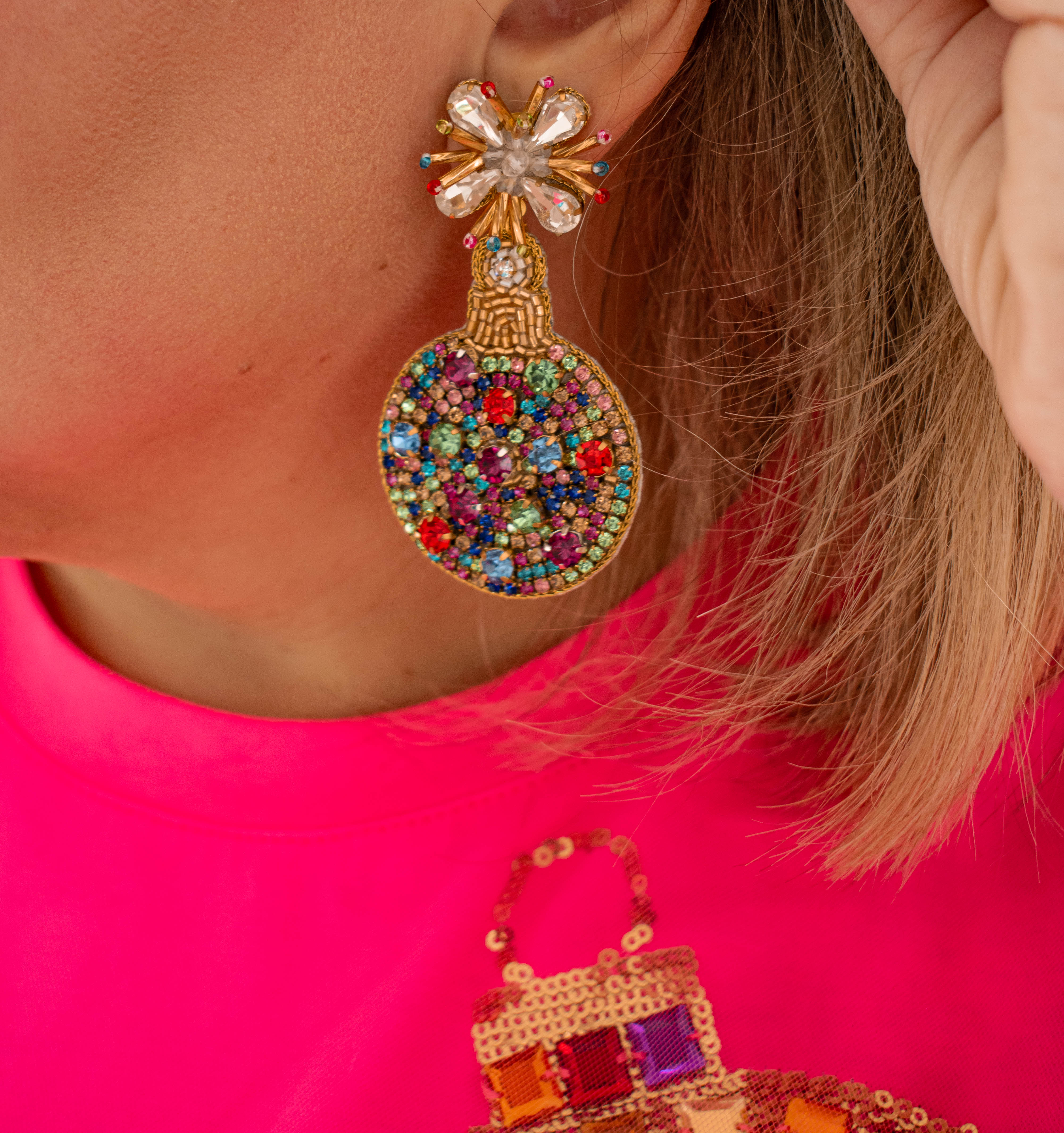 Bling Ornament Earrings