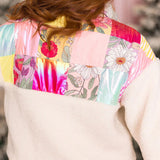 Pretty Patchwork Sherpa Jacket [Brianna Cannon]