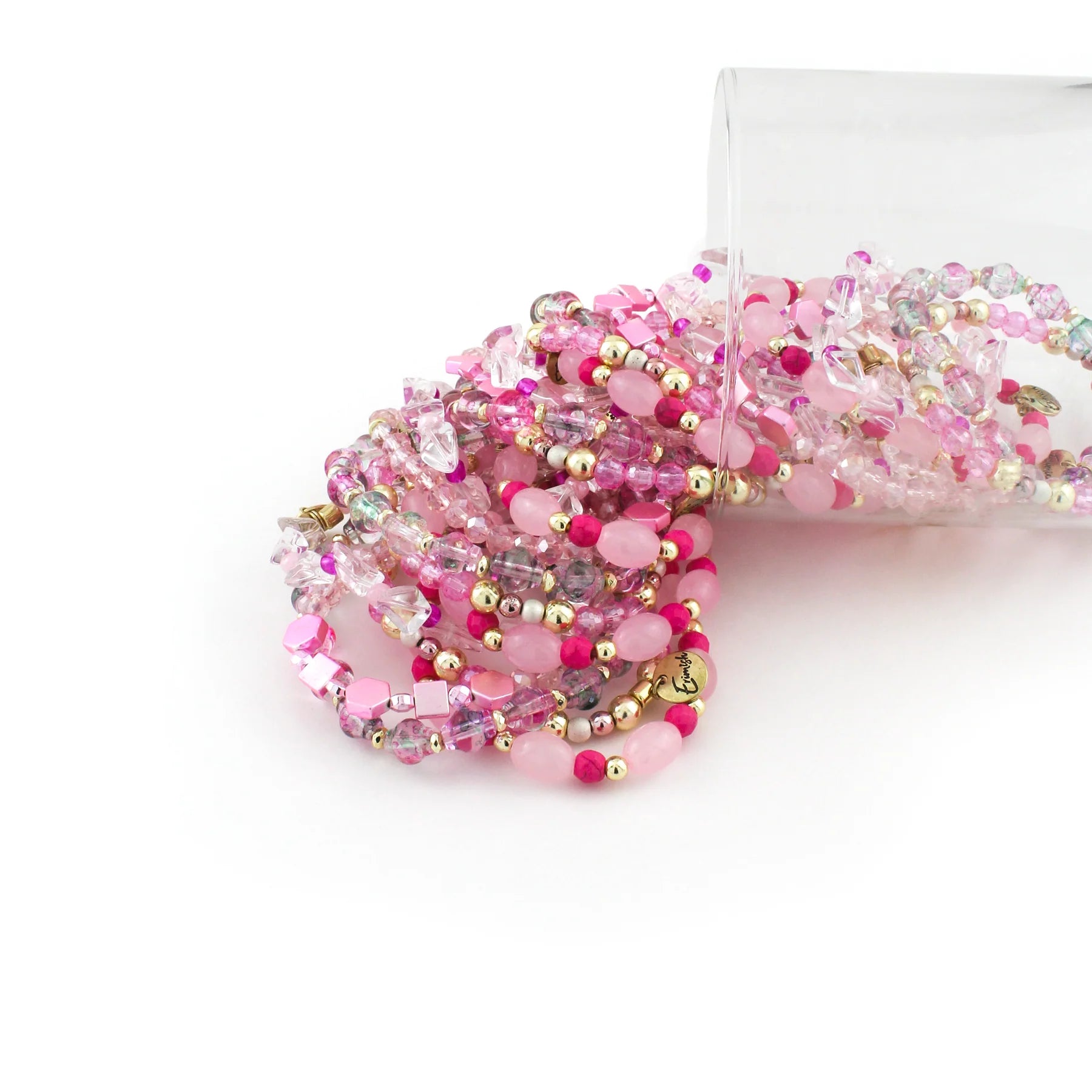 Pinkberry Stack Bracelet [Erimish]