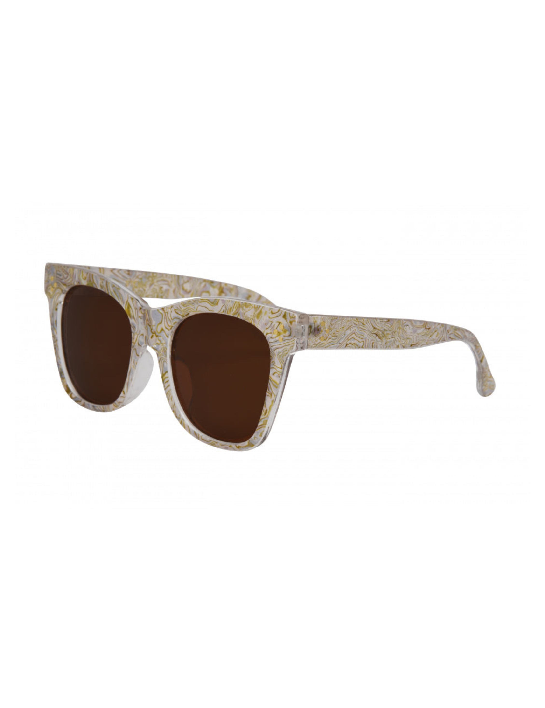 Stevie Sunglasses Sea Pearl / Brown Polarized Lens