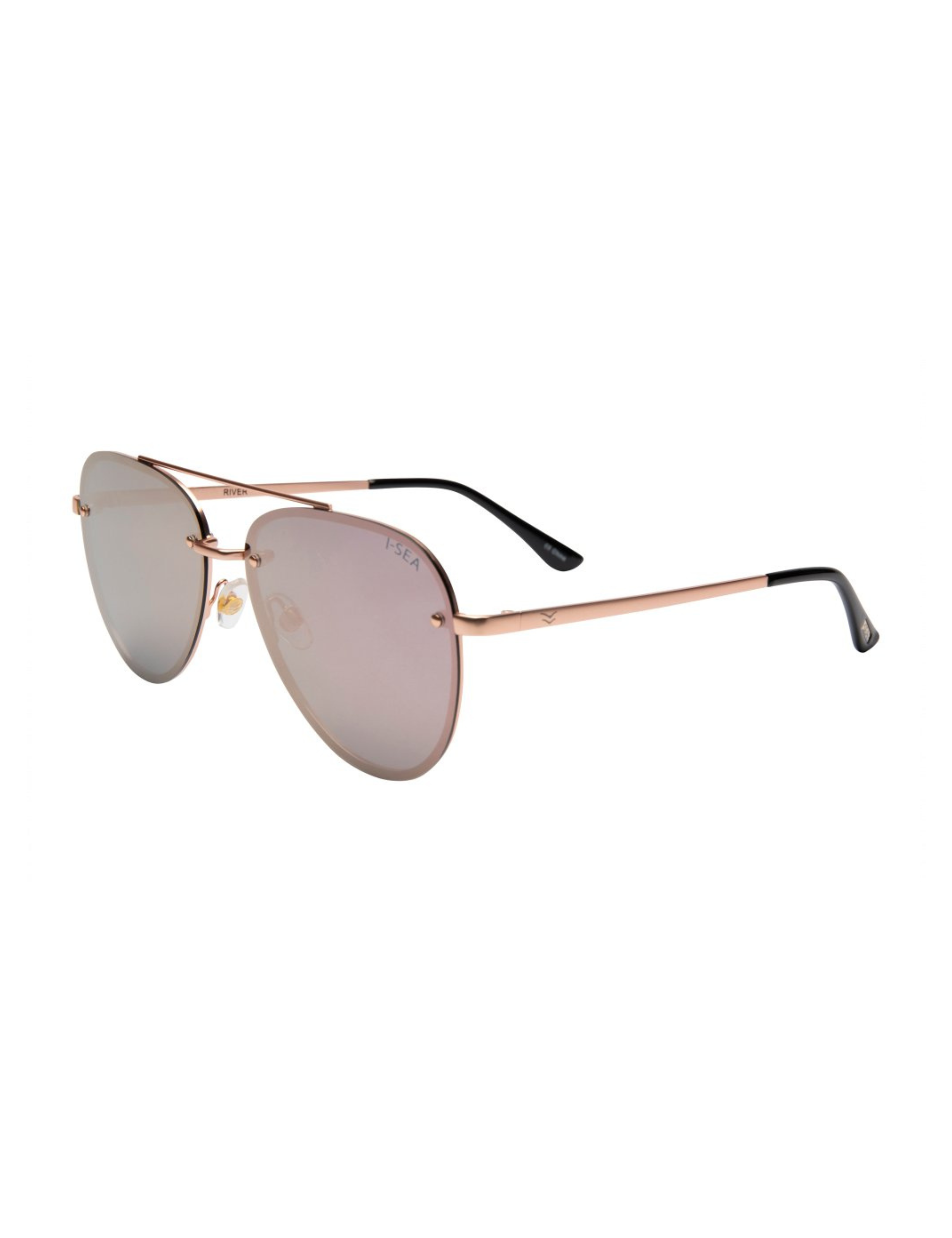 River Sunglasses Rose Gold / Rose Gold Lens