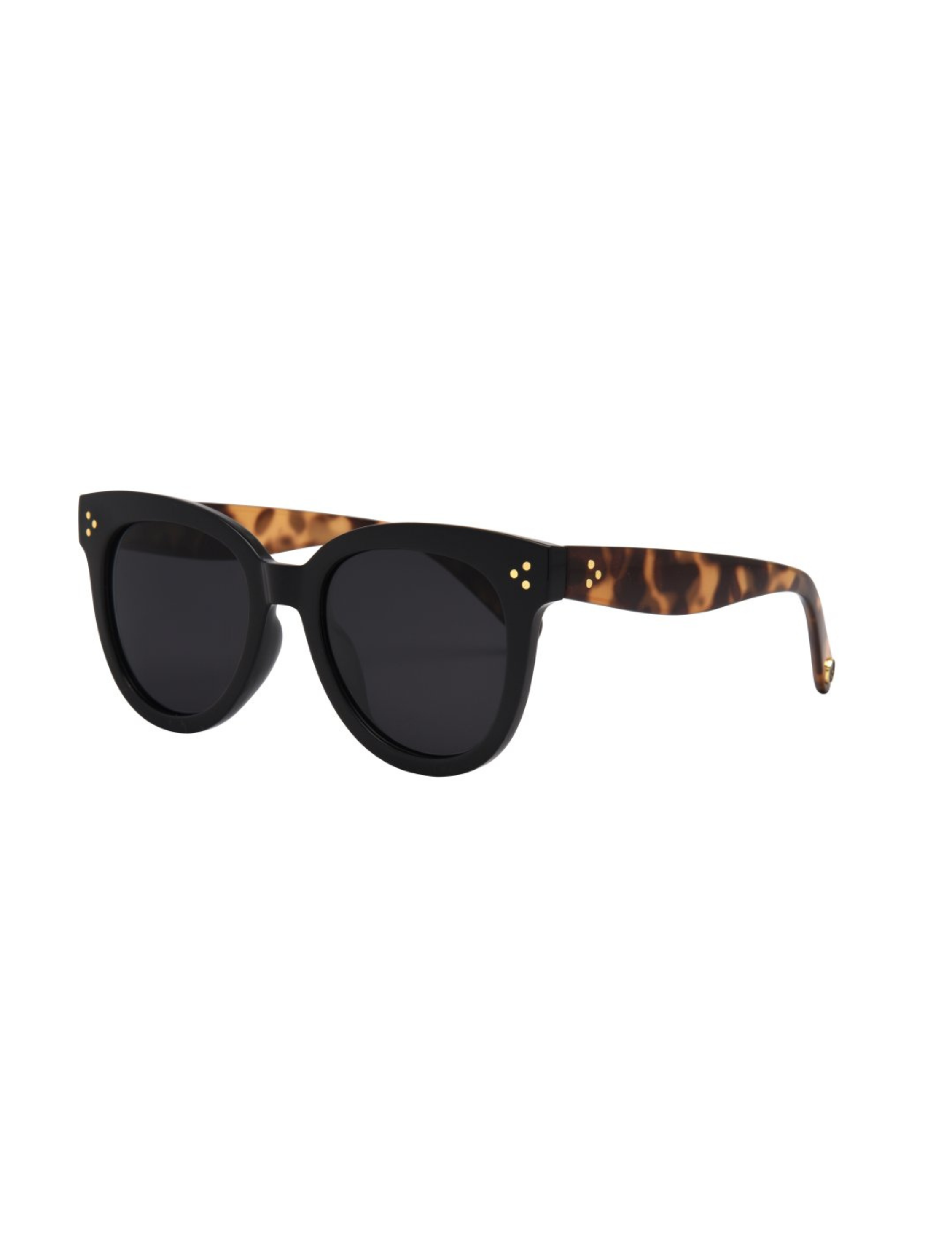 Cleo Sunglasses Black / Smoke Polarized Lens