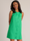 Tate Scallop Mini Dress - Grass Green [Prosperina]